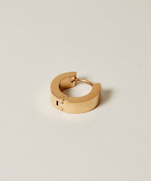 novice（ノーヴィス）の「【novice】Hoop Pierce［Stainless］（ピアス（両耳用）・レディース・ゴールド・FREE）」の5枚目の写真