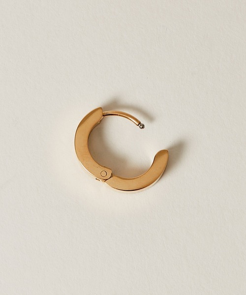 novice（ノーヴィス）の「【novice】Hoop Pierce［Stainless］（ピアス（両耳用）・レディース・ゴールド・FREE）」の7枚目の写真