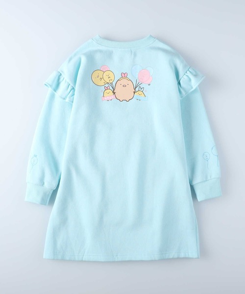 Right-on（ライトオン）の「すみっコぐらしワンピース（ワンピース・キッズ・サックスブルー/パープル・105/120/130/140）」の12枚目の写真