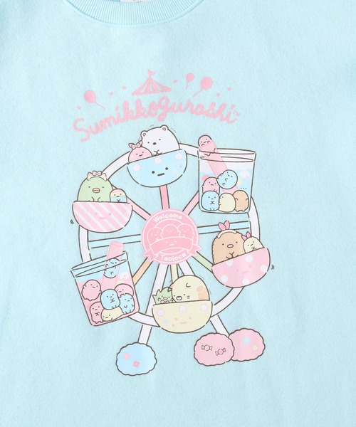 Right-on（ライトオン）の「すみっコぐらしワンピース（ワンピース・キッズ・サックスブルー/パープル・105/120/130/140）」の11枚目の写真