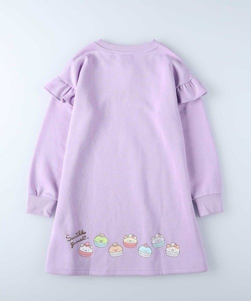 Right-on（ライトオン）の「すみっコぐらしワンピース（ワンピース・キッズ・サックスブルー/パープル・105/120/130/140）」の5枚目の写真