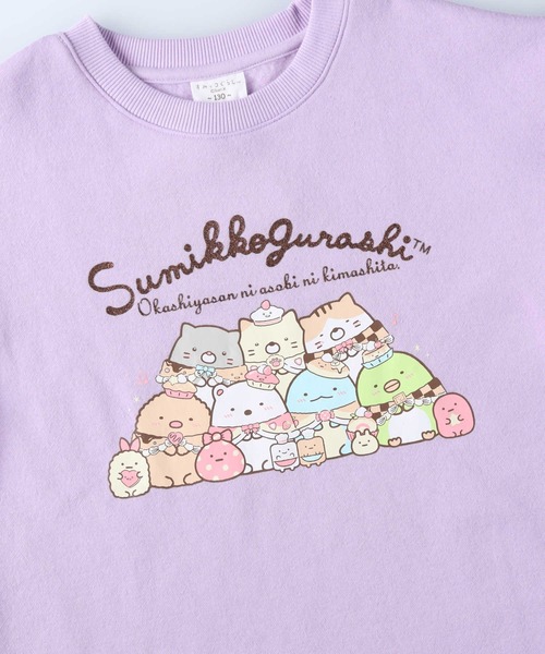 Right-on（ライトオン）の「すみっコぐらしワンピース（ワンピース・キッズ・サックスブルー/パープル・105/120/130/140）」の4枚目の写真