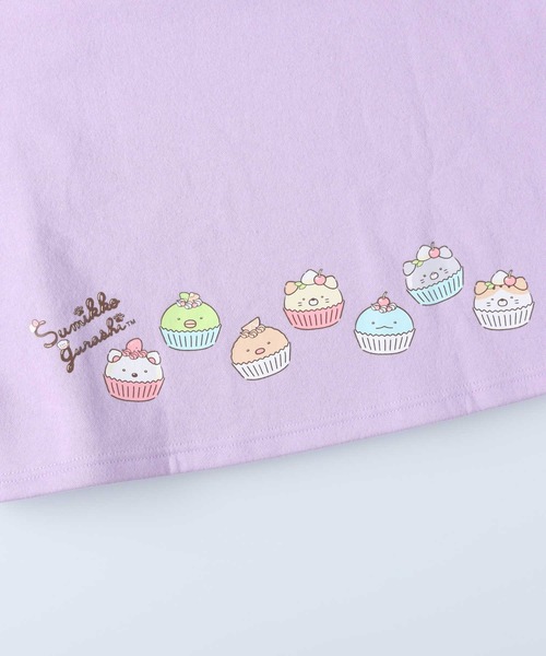 Right-on（ライトオン）の「すみっコぐらしワンピース（ワンピース・キッズ・サックスブルー/パープル・105/120/130/140）」の3枚目の写真