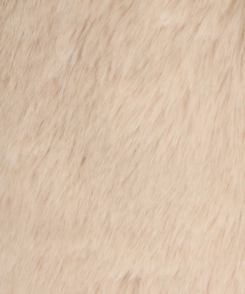 ALEXIA STAM（アリシアスタン）の「Eco Fur Cube Hand Bag /エコファーキューブハンドバッグ（ハンドバッグ・レディース・ベージュ/ブルー/オレンジ系その他・FREE）」の17枚目の写真