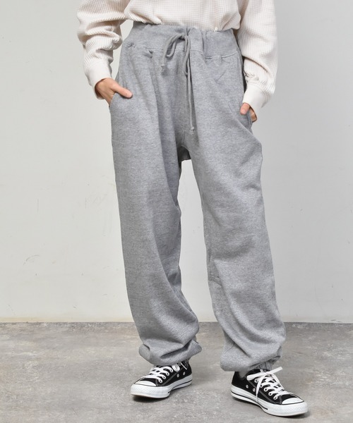Starting Over（スターティングオーバー）の「裏起毛スウェットパンツ/レディース メンズ（スウェットパンツ・メンズ・オフホワイト/ブラック/グレー/アッシュグレー/グリーン/ネイビー・M/L/XL）」の5枚目の写真