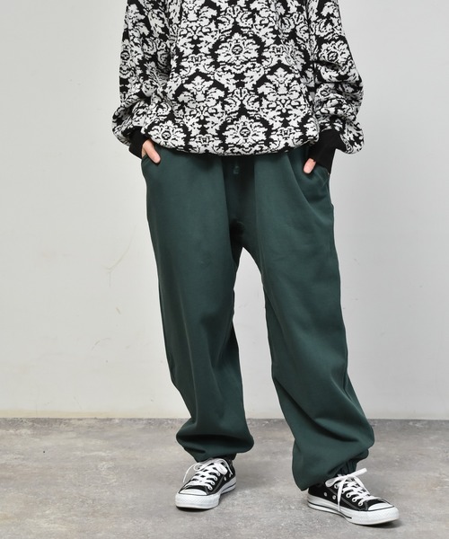 Starting Over（スターティングオーバー）の「裏起毛スウェットパンツ/レディース メンズ（スウェットパンツ・メンズ・オフホワイト/ブラック/グレー/アッシュグレー/グリーン/ネイビー・M/L/XL）」の6枚目の写真