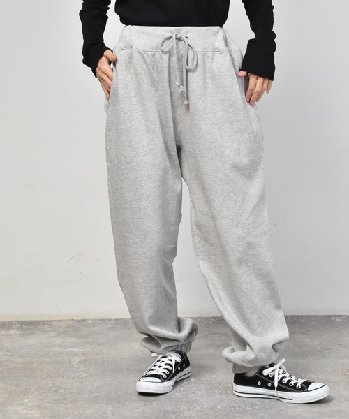 Starting Over（スターティングオーバー）の「裏起毛スウェットパンツ/レディース メンズ（スウェットパンツ・メンズ・オフホワイト/ブラック/グレー/アッシュグレー/グリーン/ネイビー・M/L/XL）」の18枚目の写真