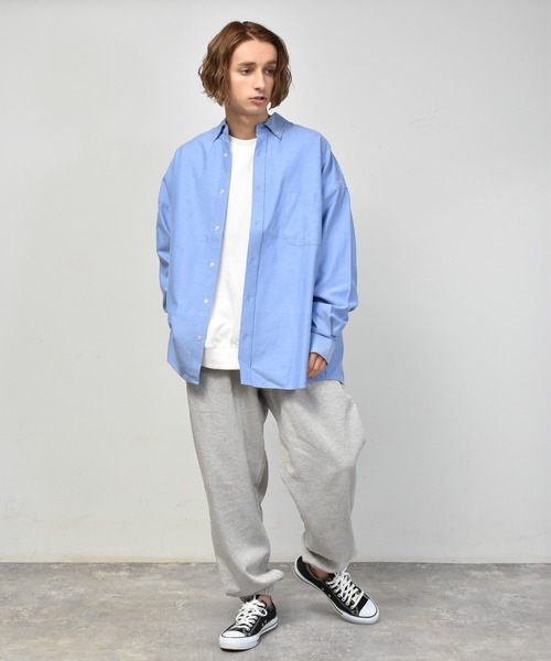 Starting Over（スターティングオーバー）の「裏起毛スウェットパンツ/レディース メンズ（スウェットパンツ・メンズ・オフホワイト/ブラック/グレー/アッシュグレー/グリーン/ネイビー・M/L/XL）」の14枚目の写真