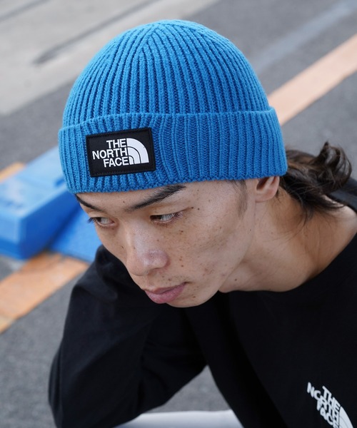 THE NORTH FACE(ザノースフェイス)の「【 海外流通モデル 】 THE NORTH FACE / ザ ノースフェイス TNF LOGO BOX CUFFED BEANIE ニット帽 ビーニー(ニットキャップ/ビーニー・メンズ・ロイヤルブルー/レッド系その他2/ピンク系その他/レッド系その他/ブルー/ブラック系その他/杢グレー/ブラック/サックスブルー/ピンク・FREE)」の12枚目の写真