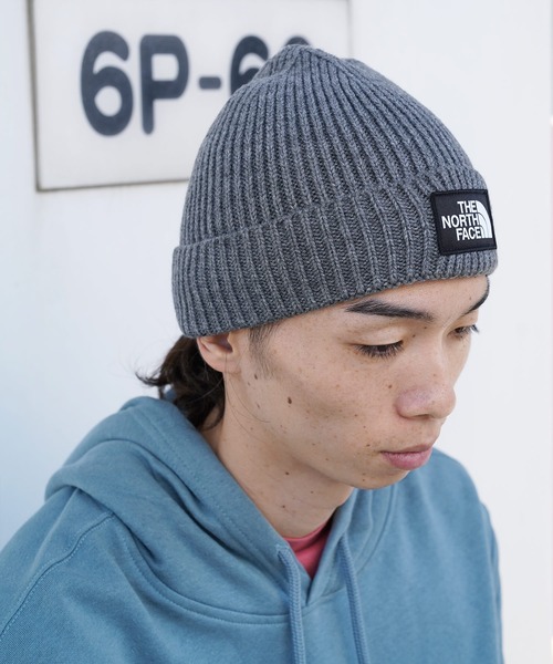 THE NORTH FACE(ザノースフェイス)の「【 海外流通モデル 】 THE NORTH FACE / ザ ノースフェイス TNF LOGO BOX CUFFED BEANIE ニット帽 ビーニー(ニットキャップ/ビーニー・メンズ・ロイヤルブルー/レッド系その他2/ピンク系その他/レッド系その他/ブルー/ブラック系その他/杢グレー/ブラック/サックスブルー/ピンク・FREE)」の11枚目の写真
