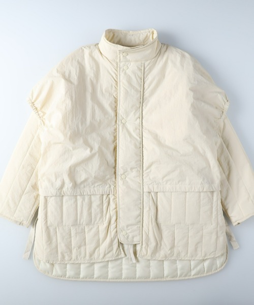 Right-on(ライトオン)の「キルティングジャケット(その他アウター・メンズ・オフホワイト/オリーブ・L/XL/M)」の2枚目の写真