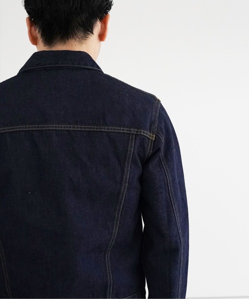 ジャケット・アウター KAIKO THE JEAN JACKET THE JEAN JACKET -FINX COTTON GABARDINE- 
