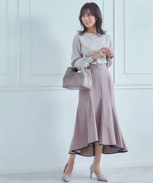 12Twelve Agenda（トゥエルブ　アジェンダ）の「ワンハンドル2wayミディバッグ（ハンドバッグ・レディース・ベージュ/アイボリー/ブラウン・FREE）」の15枚目の写真