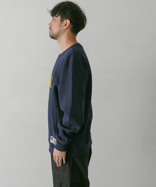 Russell Athletic(ラッセルアスレティック)の「『別注』RUSSELL ATHLETIC×DOORS UNIVERSITY SWEAT(スウェット・メンズ・ネイビー/ホワイト/グレー・MEDIUM/LARGE)」の13枚目の写真