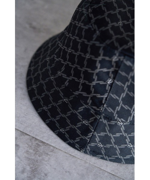 MONOGRAM REVERSIBLE BUCKET HAT/モノグラムリバーシブルバケット