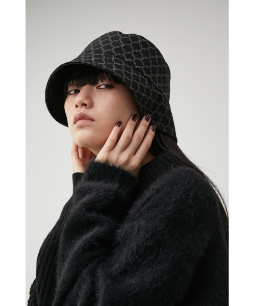 MONOGRAM REVERSIBLE BUCKET HAT/モノグラムリバーシブル