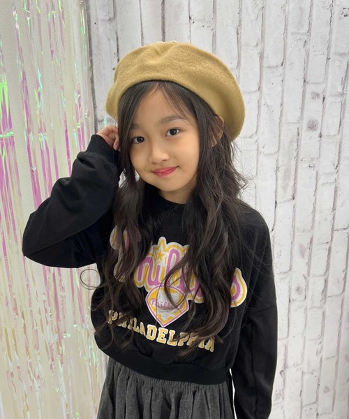 Kanojo（カノジョ）の「ﾜｯﾍﾟﾝ付ﾍﾞﾚｰ帽（ハンチング/ベレー帽）」 - WEAR