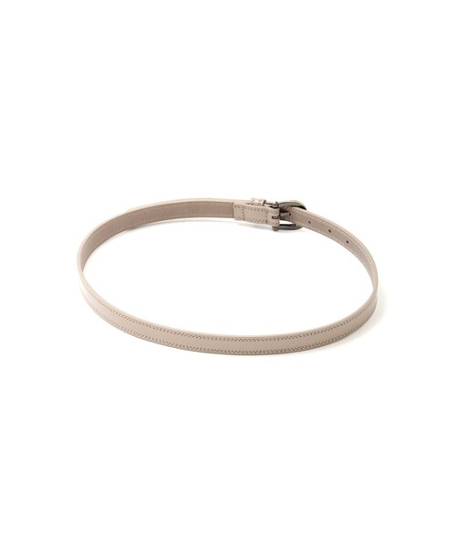 human woman（ヒューマンウーマン）の「ステッチレザーベルト（ベルト・レディース・ベージュ系その他2/ブラック・FREE）」の11枚目の写真