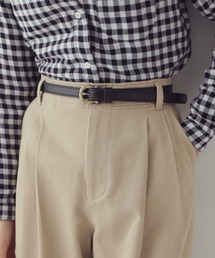 human woman | ステッチレザーベルト(ベルト)