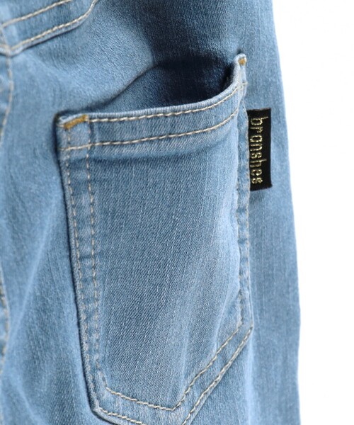 BRANSHES(ブランシェス)の「【ユニ/プレミアムストレッチ】デニムロングパンツ(デニムパンツ・キッズ・ブラック/サックスブルー/ブルー/ネイビー・90/100/140/150/110/130/120/160)」の15枚目の写真