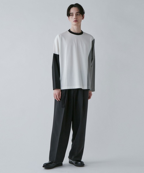 LUCY（ルーシー）の「LUCY/カラーブロックBIGロンT（Tシャツ/カットソー・メンズ・その他1/その他3/その他2・MEDIUM/LARGE）」の8枚目の写真