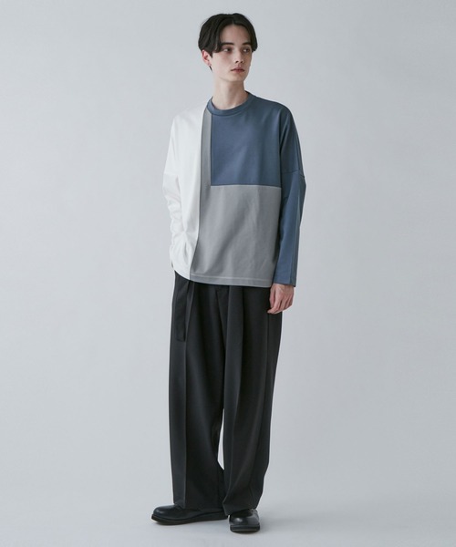 LUCY（ルーシー）の「LUCY/カラーブロックBIGロンT（Tシャツ/カットソー・メンズ・その他1/その他3/その他2・MEDIUM/LARGE）」の12枚目の写真