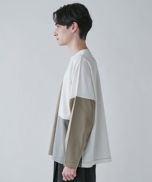 LUCY（ルーシー）の「LUCY/カラーブロックBIGロンT（Tシャツ/カットソー・メンズ・その他1/その他3/その他2・MEDIUM/LARGE）」の17枚目の写真