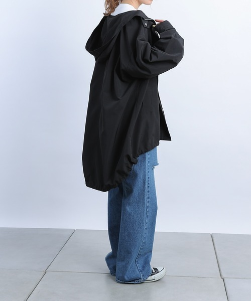 COLONY 2139（コロニートゥーワンスリーナイン）の「ラウンドヘムマウンテンパーカー（マウンテンパーカー・レディース・ベージュ/ブラック/オフホワイト・FREE）」の20枚目の写真