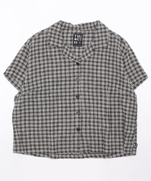 Afends(アフェンズ)の「SS SHIRT/AFENDS(アフェンズ)半袖シャツ(シャツ/ブラウス・レディース・ブラック系その他・X-SMALL)」の1枚目の写真