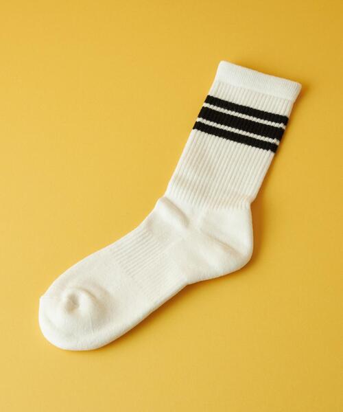 CITEN（シテン）の「＜CITEN＞ラインソックス WOMENS（ソックス/靴下・レディース・ブラック/ピンク/イエロー・FREE）」の9枚目の写真