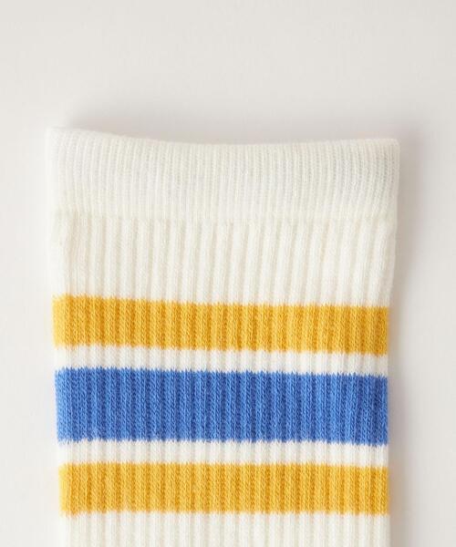 CITEN（シテン）の「＜CITEN＞ラインソックス WOMENS（ソックス/靴下・レディース・ブラック/ピンク/イエロー・FREE）」の17枚目の写真