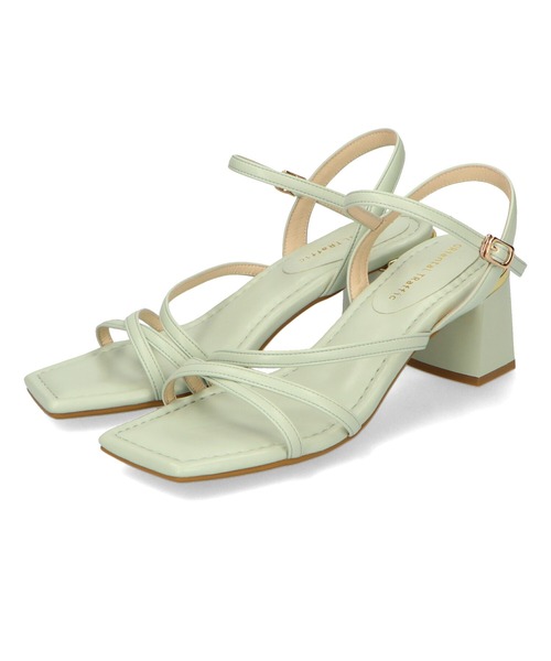 ORiental TRaffic（オリエンタルトラフィック）の「■ナローストラップメタリックラインサンダル/31218（サンダル・レディース・ブラック/グリーン/キャメル/パープル・SS/S/M/L/LL/3L）」の15枚目の写真