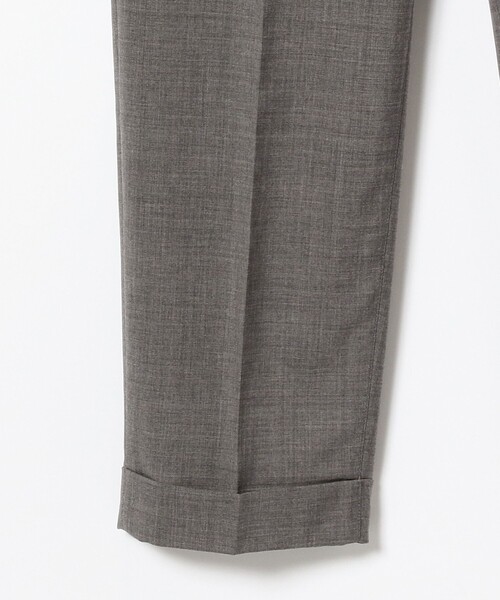 新品未使用タグ付き【BEAMS+】1プリーツウールトラウザーズ　SIZEM BEAMS PLUS BEAMS PLUS Pleats Wool Polyester Wide Trousers