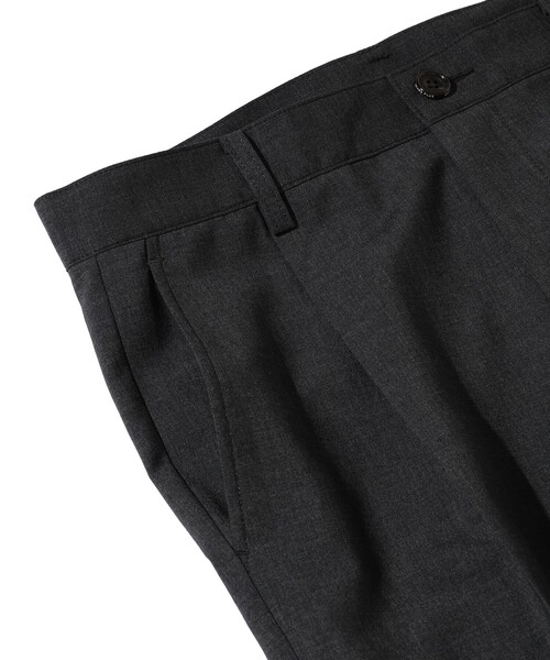 BEAMS PLUS(ビームスプラス)の「BEAMS PLUS / コンバットウール 1プリーツ トラウザーズ(スラックス・メンズ・チャコールグレー/グレー・SMALL/MEDIUM/LARGE/X-LARGE)」の16枚目の写真