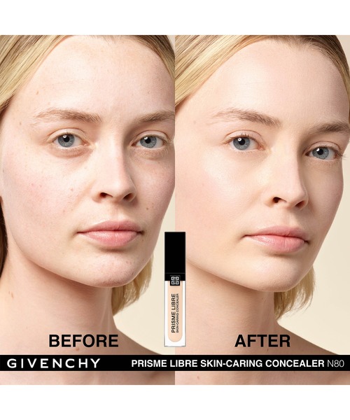 GIVENCHY BEAUTY(ジバンシイ ビューティー)の「プリズム・リーブル・スキンケアリング・コンシーラー(化粧下地・レディース・W245/N250/W100/N120/N80/N95/C105/C180・FREE)」の10枚目の写真