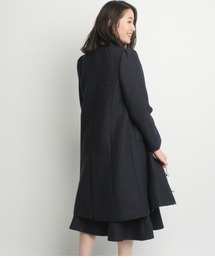 新品タグ付きJUSGLITTY(ジャスグリッティー ) ノーカラーAラインコート ayumi様専用 JUSGLITTY ノーカラーAラインコート 新品タグ付き