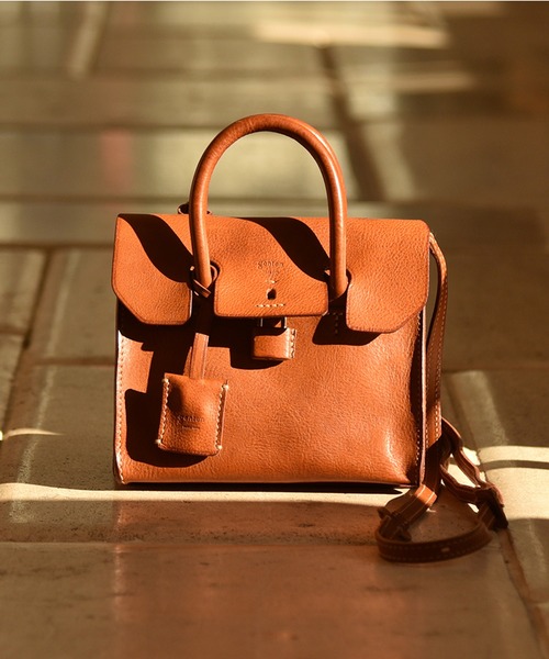 genten（ゲンテン）の「ミネルヴァ　2WAYミニバーキン（ショルダーバッグ・レディース・ブラウン/ブラック/モカ/アイボリー・FREE）」の6枚目の写真