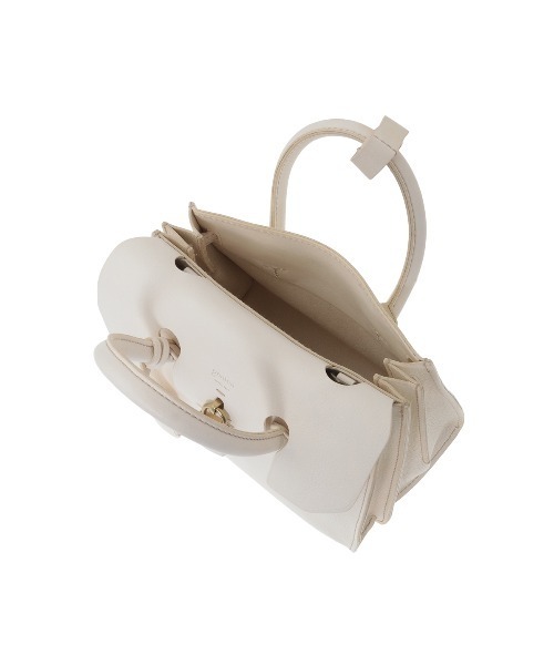 genten（ゲンテン）の「ミネルヴァ　2WAYミニバーキン（ショルダーバッグ・レディース・ブラウン/ブラック/モカ/アイボリー・FREE）」の14枚目の写真