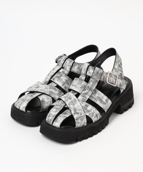 PAGEBOY（ページボーイ）の「バイカラーグルカサンダル（サンダル・レディース・オフホワイト/ブラック系その他/ブラック・M/L）」の9枚目の写真