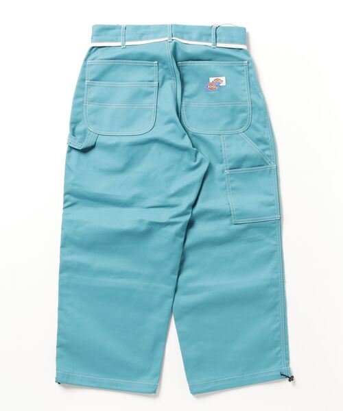 ディッキーズ　ホワイト カーゴパンツ Dickies（ディッキーズ）の「【Dickies】DRAWSTRING WIDE BALLON