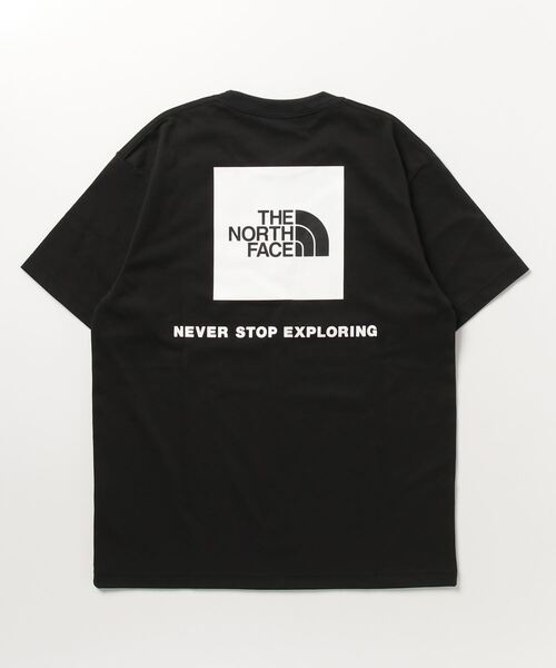 THE NORTH FACE(ザノースフェイス)の「THE NORTH FACE/ザ・ノース・フェイス スクエアロゴ バックプリントTシャツ/ショートスリーブTシャツ/半袖Tシャツ NT32350(Tシャツ/カットソー・メンズ・ブラック/ブラック×ゴールド/ホワイト/ネイビー・S/M/L/XL/XXL)」の9枚目の写真