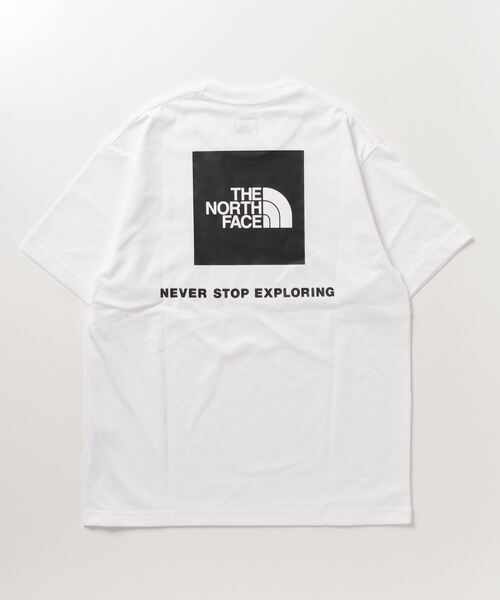 THE NORTH FACE(ザノースフェイス)の「THE NORTH FACE/ザ・ノース・フェイス スクエアロゴ バックプリントTシャツ/ショートスリーブTシャツ/半袖Tシャツ NT32350(Tシャツ/カットソー・メンズ・ブラック/ブラック×ゴールド/ホワイト/ネイビー・S/M/L/XL/XXL)」の10枚目の写真