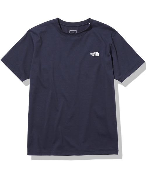 THE NORTH FACE(ザノースフェイス)の「THE NORTH FACE/ザ・ノース・フェイス スクエアロゴ バックプリントTシャツ/ショートスリーブTシャツ/半袖Tシャツ NT32350(Tシャツ/カットソー・メンズ・ブラック/ブラック×ゴールド/ホワイト/ネイビー・S/M/L/XL/XXL)」の8枚目の写真