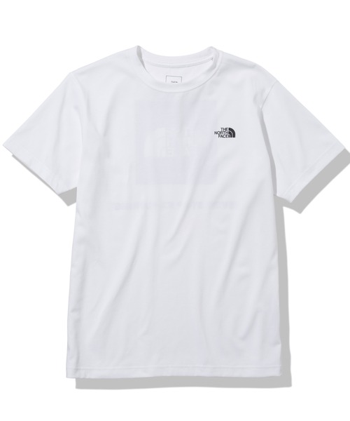 THE NORTH FACE(ザノースフェイス)の「THE NORTH FACE/ザ・ノース・フェイス スクエアロゴ バックプリントTシャツ/ショートスリーブTシャツ/半袖Tシャツ NT32350(Tシャツ/カットソー・メンズ・ブラック/ブラック×ゴールド/ホワイト/ネイビー・S/M/L/XL/XXL)」の5枚目の写真