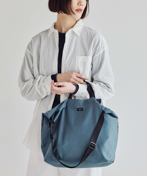 STANDARD SUPPLY（スタンダードサプライ）の「スタンダードサプライ / EASY イージー / 2WAY TOTE 2ウェイトート（トートバッグ・レディース・ブラック/グレー系/ブラウン系/カーキ系/ブルー系/チャコールグレー/カーキブラウン・FREE）」の15枚目の写真