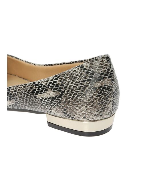 Green　Parks（グリーンパークス）の「・minia　ポインテットパンプス（パンプス・レディース・ブラック/グレイッシュベージュ/パイソン・S/M/L/LL）」の16枚目の写真