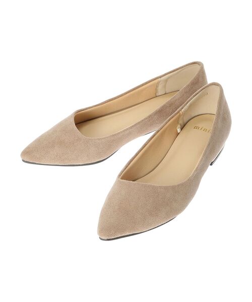 Green　Parks（グリーンパークス）の「・minia　ポインテットパンプス（パンプス・レディース・ブラック/グレイッシュベージュ/パイソン・S/M/L/LL）」の22枚目の写真