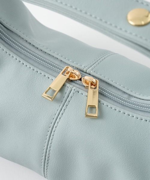 COLONY 2139（コロニートゥーワンスリーナイン）の「横長ワンハンドルショルダーバッグ（ショルダーバッグ・レディース・ブルー/アイボリー/ブラック・FREE）」の11枚目の写真
