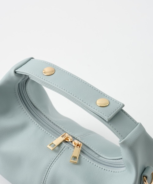 COLONY 2139（コロニートゥーワンスリーナイン）の「横長ワンハンドルショルダーバッグ（ショルダーバッグ・レディース・ブルー/アイボリー/ブラック・FREE）」の7枚目の写真