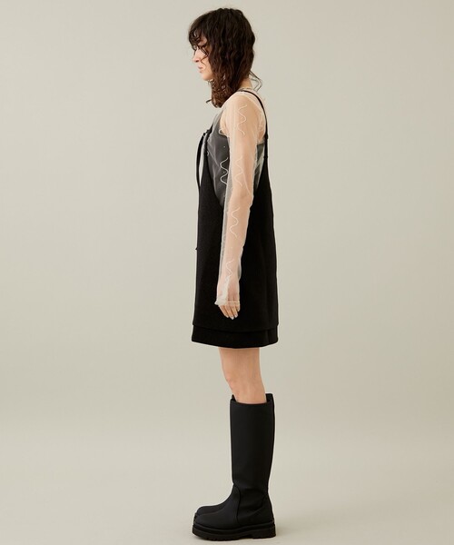 PoI（ポイ）の「【PoI/ポイ】ラメドレス（ドレス・レディース・ブラック/シルバー・1）」の9枚目の写真